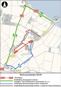 N249_Omleidingen-werkzaamheden_N249