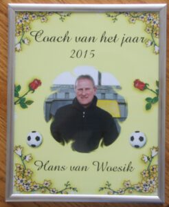 Oorkonde coach van het jaar